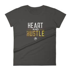 Women's short sleeve Heart and Hustle t-shirt