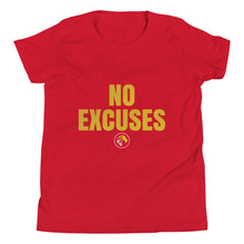 Load image into Gallery viewer, No Excuses Youth Short Sleeve T-Shirt