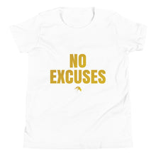 Load image into Gallery viewer, No Excuses Youth Short Sleeve T-Shirt